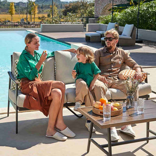 wicker patio couches