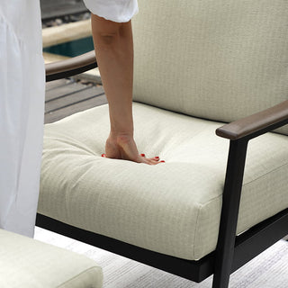 3 - Seater Wicker Back Conversation Set - Natural Expressions