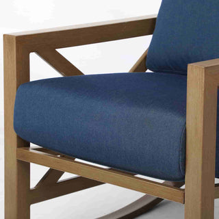 Patio Rocking Chair Set With Coffee Tables - Natural Expressions