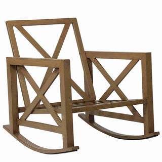 Patio Rocking Chair Set With Coffee Tables - Natural Expressions